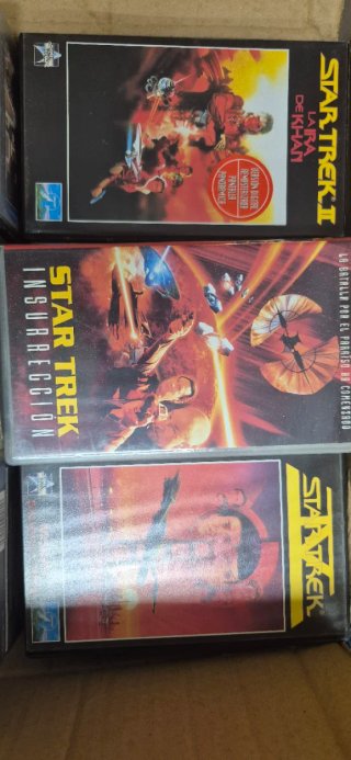 Lote Cintas VHS Star Trek
