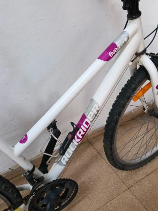 Bicicleta B'twin Blanca