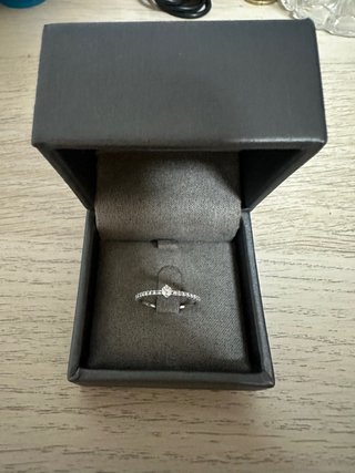 Anillo Solitario Aristocrazy Oro Blanco 18k