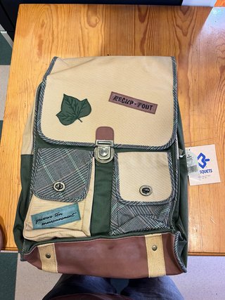 Mochila Busquets 100% algodón nueva estilo vintage
