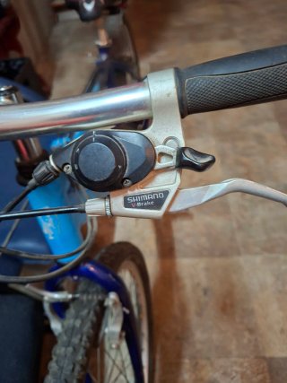 Bicicleta de Montaña Azul