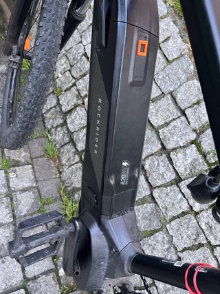 Bicicleta Eléctrica Rockrider Negra