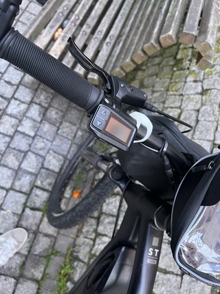 Bicicleta Eléctrica Rockrider Negra