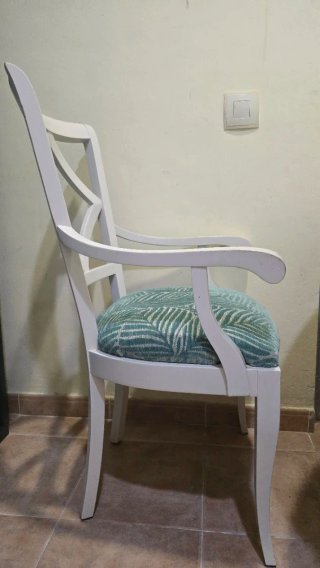 Conjunto comedor vintage mesas y sillas