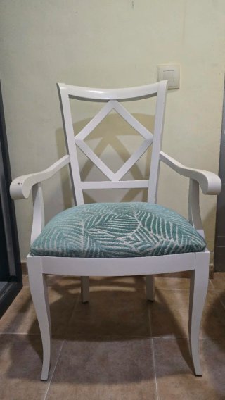 Conjunto comedor vintage mesas y sillas