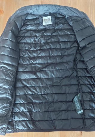 Chaleco acolchado negro Milano talla S