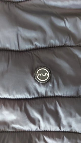 Chaleco acolchado negro Milano talla S