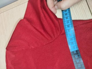 Vestido maillot de danza/patinaje iEFIEL rojo Nuev