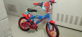 Bicicleta Spiderman niño 14