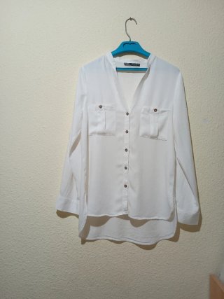 Camisa Blanca Zara