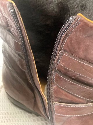 Botines Hispanitas Marrones Mujer
