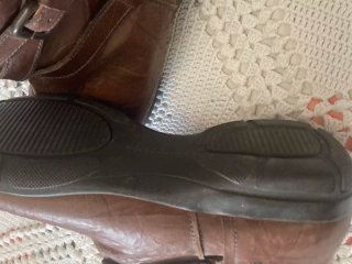 Botines Hispanitas Marrones Mujer