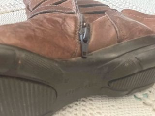 Botines Hispanitas Marrones Mujer