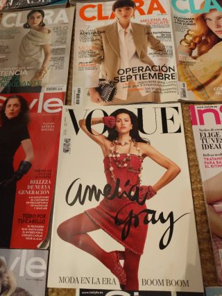 Lote revistas moda