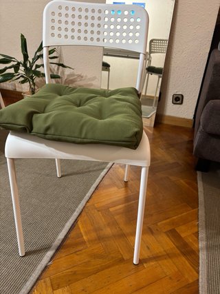 Pack 4 Sillas Ikea Blancas