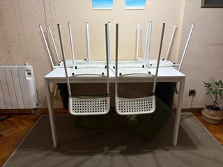 Pack 4 Sillas Ikea Blancas