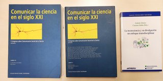 3 libros sobre comunicación social de la ciencia
