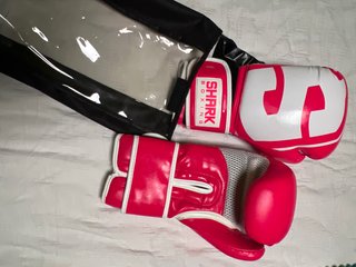 Guantes de Boxeo Shark Rosa
