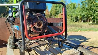 Motobomba de agua diésel Lombardini 4LD640