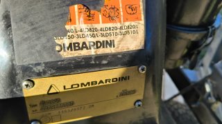 Motobomba de agua diésel Lombardini 4LD640