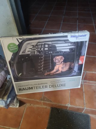 Separador de maletero para mascotas Sin usar nuevo