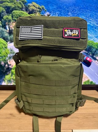 mochila tactica militar 50L verde nueva trekking