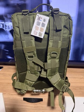 mochila tactica militar 50L verde nueva trekking