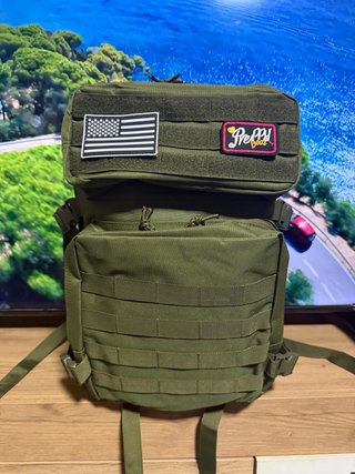 mochila tactica militar 50L verde nueva trekking