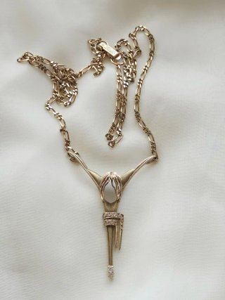 Colgante Cristo de Dali con Cadena Plata 925