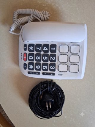 Telefono fisso Alcatel TMAX 10 con cavo 15 mt
