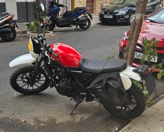 Moto Honda CL500 scrambler