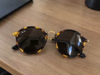 Gafas de Sol Ray-Ban RB2447 Round Fleck