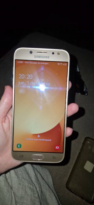 Samsung Galaxy J5 2017 Duos Oro, con scatola e auricolari