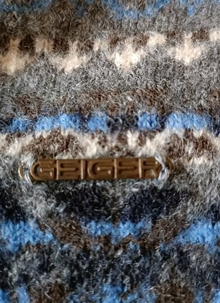 Jersey Geiger Azul (Pura lana)
