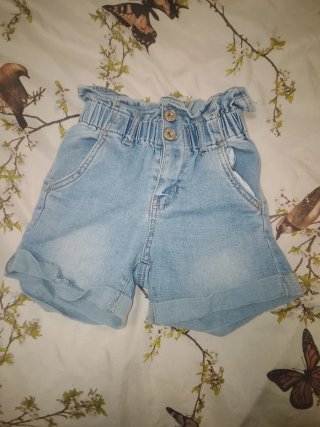 Pantalón corto vaquero mujer