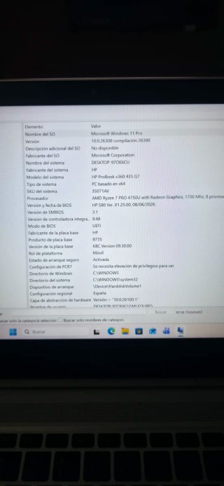 Portátil HP x360 G7
