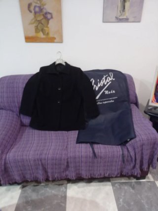 Chaquetón azul marino talla 50