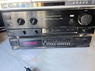 Equipo Hi-Fi Sony / Pioneer vintage completo-A