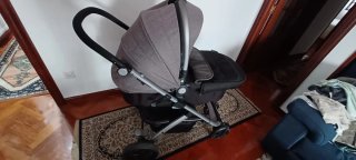 Cochecito de bebé con silla y maxicosi