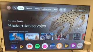 TV HISENSE 58" UHD 4k Google TV, como nueva