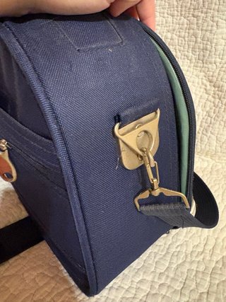 Maletín de Viaje Carry Mate Azul Maquillaje