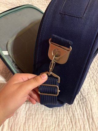 Maletín de Viaje Carry Mate Azul Maquillaje