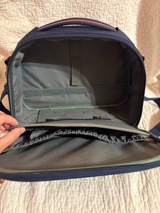 Maletín de Viaje Carry Mate Azul Maquillaje