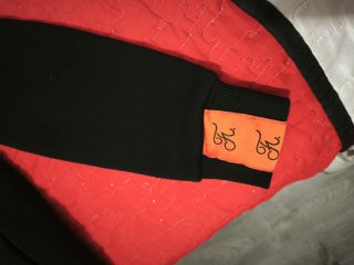 Sudadera NASA Final Club Negra Naranja