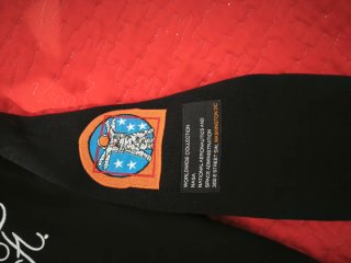 Sudadera NASA Final Club Negra Naranja