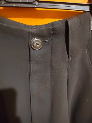 Pantalones Negros Tipo Cargo