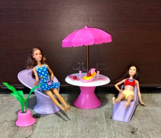 Barbie vintage patio party PlaySet 1988
