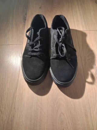 Zapatillas bambas DC shoes de color negro