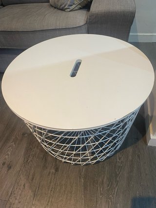 Mesa ratona de almacenaje IKEA