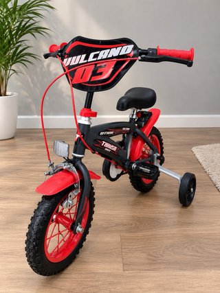Bicicleta infantil Vulcano 03 roja